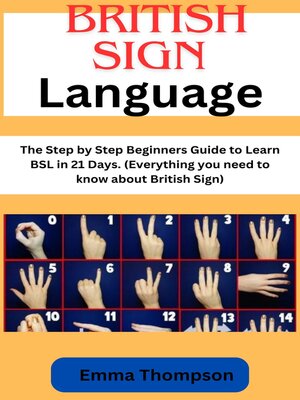 cover image of British sign language